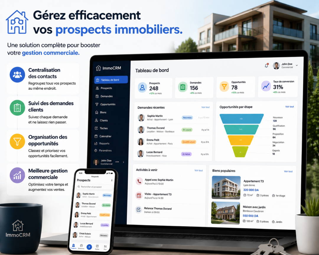 CRM immobilier prospects