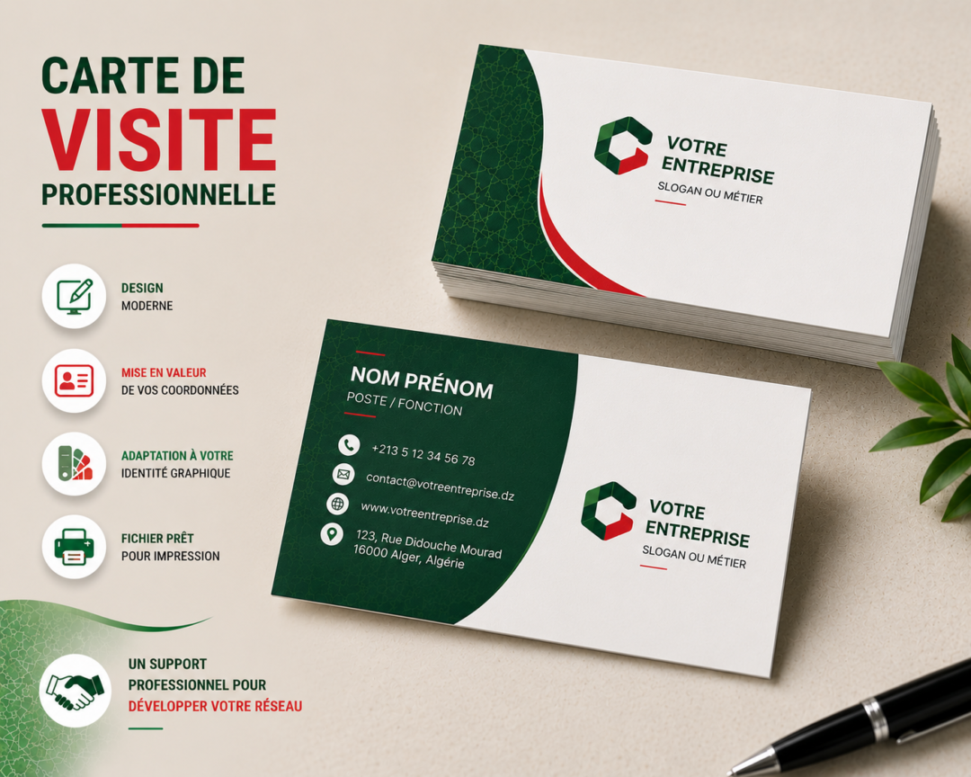 Création carte de visite