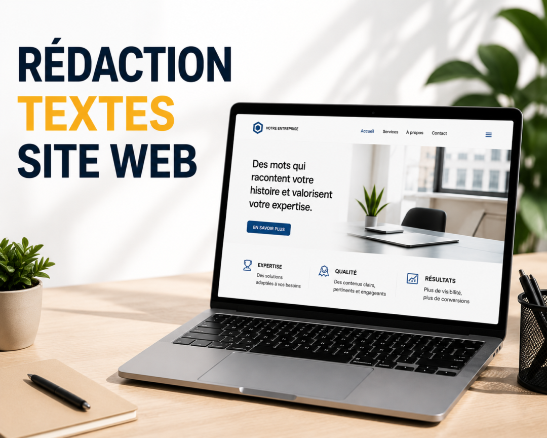 Rédaction textes site web