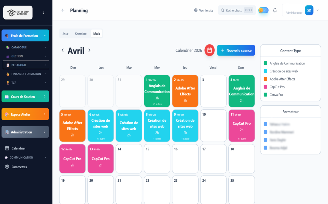 Gestion d'école et formation