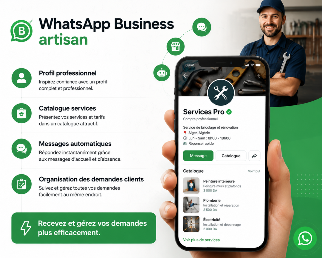 WhatsApp Business artisan